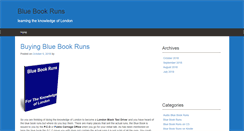 Desktop Screenshot of bluebookruns.com